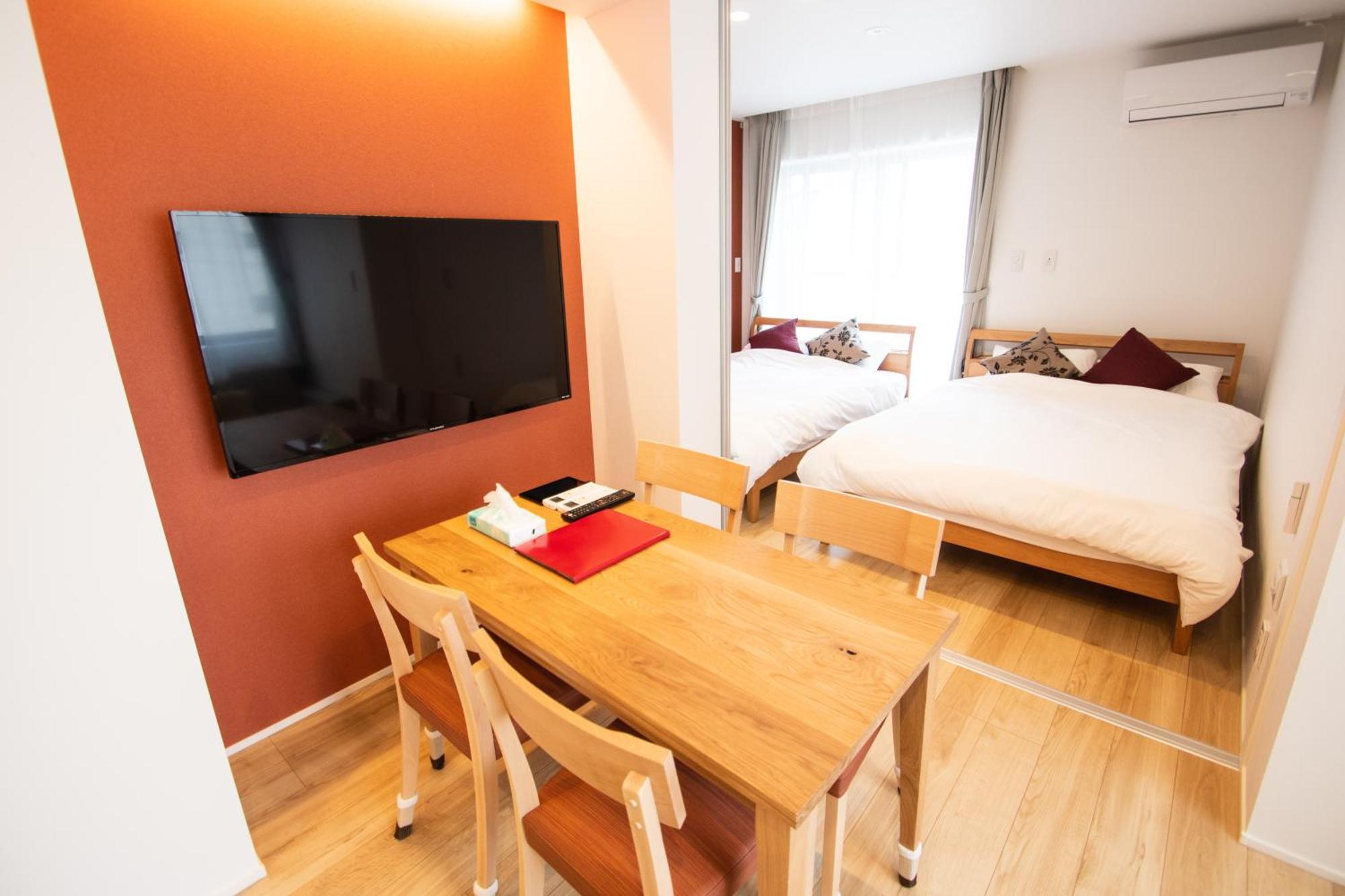 Apartment Hotel Tenjin TUMUGU Fukuoka  Bagian luar foto
