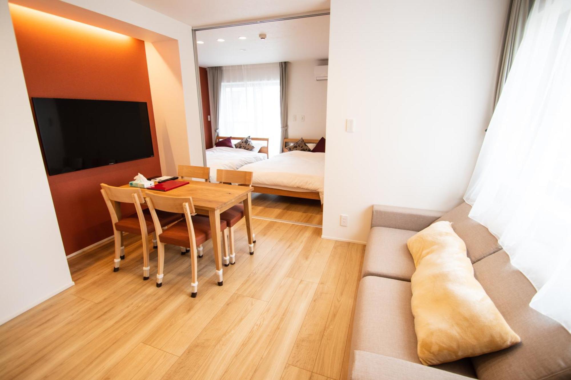 Apartment Hotel Tenjin TUMUGU Fukuoka  Bagian luar foto