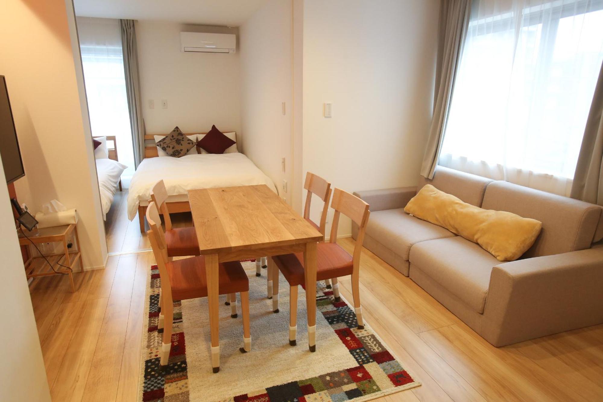 Apartment Hotel Tenjin TUMUGU Fukuoka  Bagian luar foto
