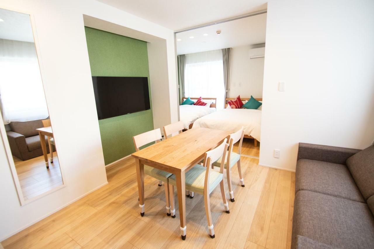 Apartment Hotel Tenjin TUMUGU Fukuoka  Bagian luar foto